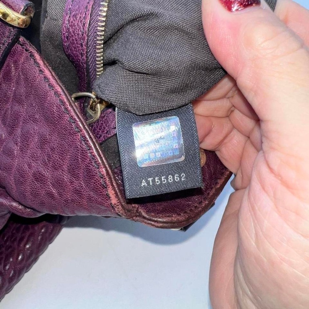 Fendi du Jour Rare Purple Leather Shoulder bag - Picture 4 of 6
